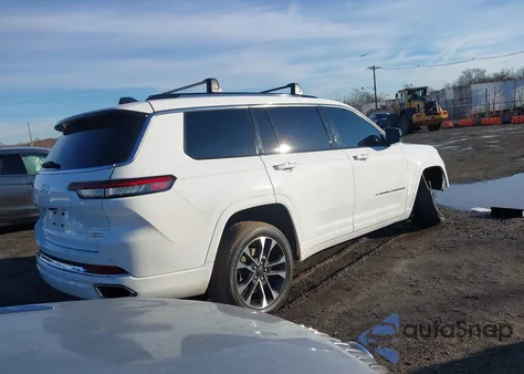 2023 Jeep Grand Cherokee L Overland 4X4 из США, поврежденный, VIN 1C4RJKDG3P8783107